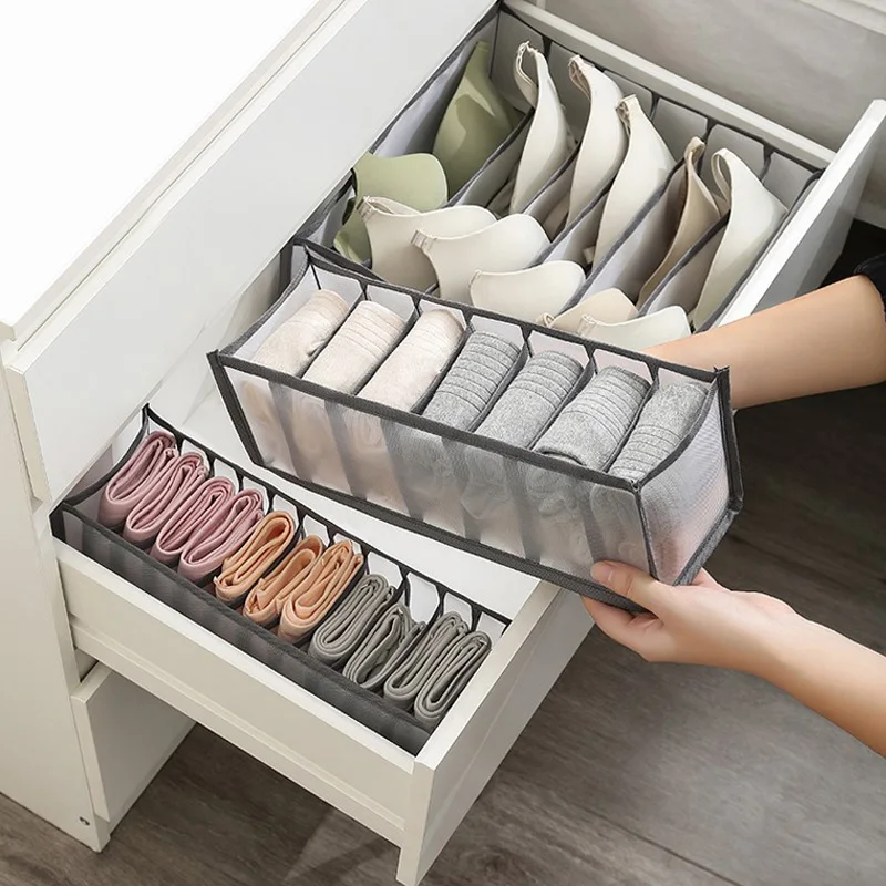 Closet Organizer Underwear Organizer For Wardrobe Clothes Organizers Cabinets Drawer Organizers Bra Socks Storage Organizer Box