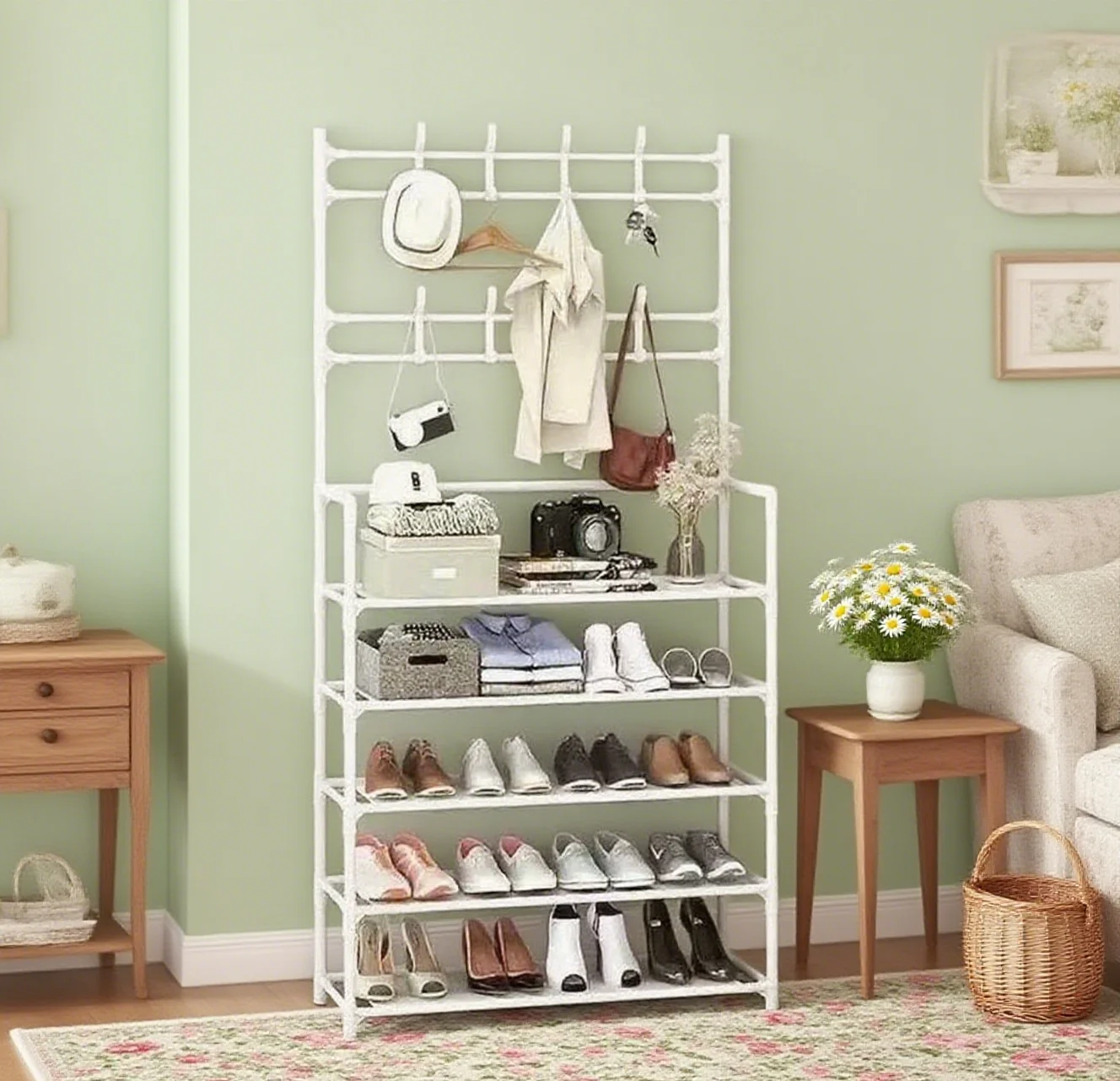 Multi-layer-open-shoe-rack-smooth-surface-dust-and-shoe-ash-will-be-wiped-off-making-4